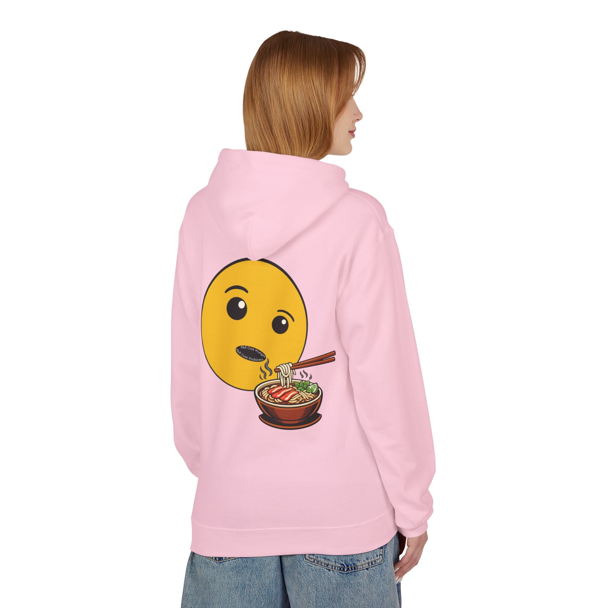 "Phở Cure Hunger. Phở Cure Problems."  Pullover Hoodie