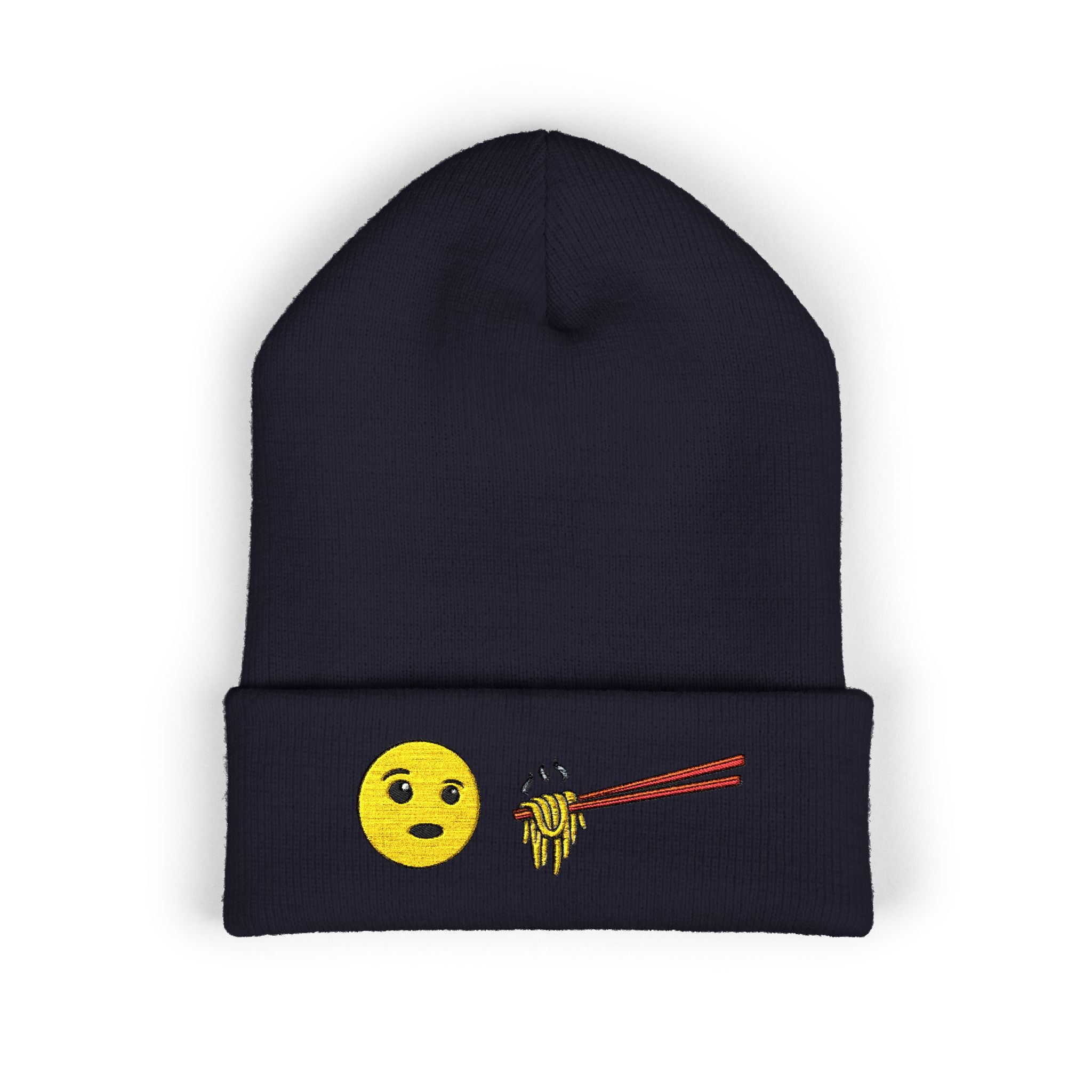 *Clearance Item* Embroidered "Phở My Life." Cuffed Beanie