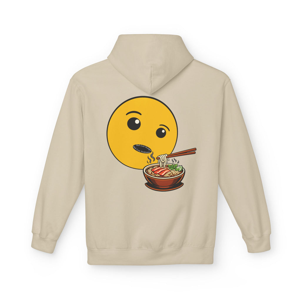 "Phở Cure Hunger. Phở Cure Problems."  Pullover Hoodie