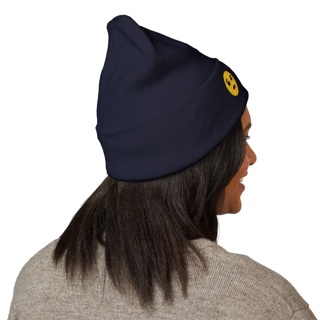 *Clearance Item* Embroidered "Phở Cure Hunger." Cuffed Beanie