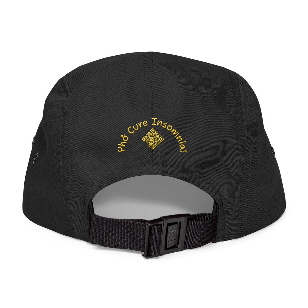 "Phở Cure Insomnia." Embroidered 5-Panel Cap