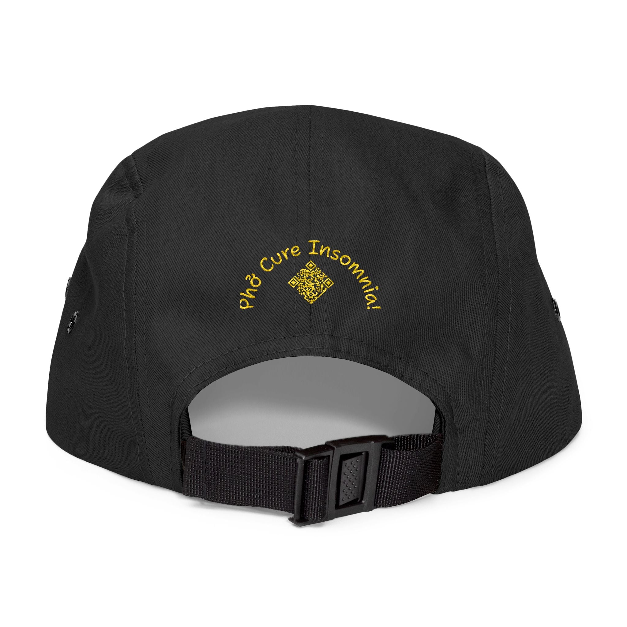 "Phở Cure Insomnia." Embroidered 5-Panel Cap