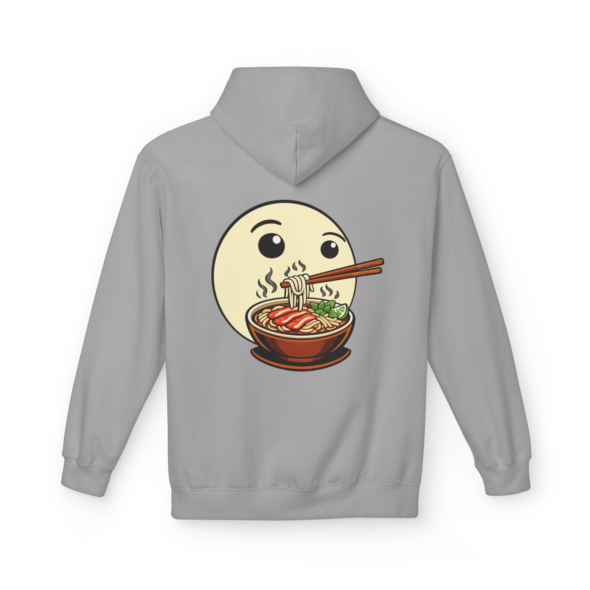 *Clearance Item* "Phở Cure Hunger./Phở Cure Problems."  Pullover Hoodie