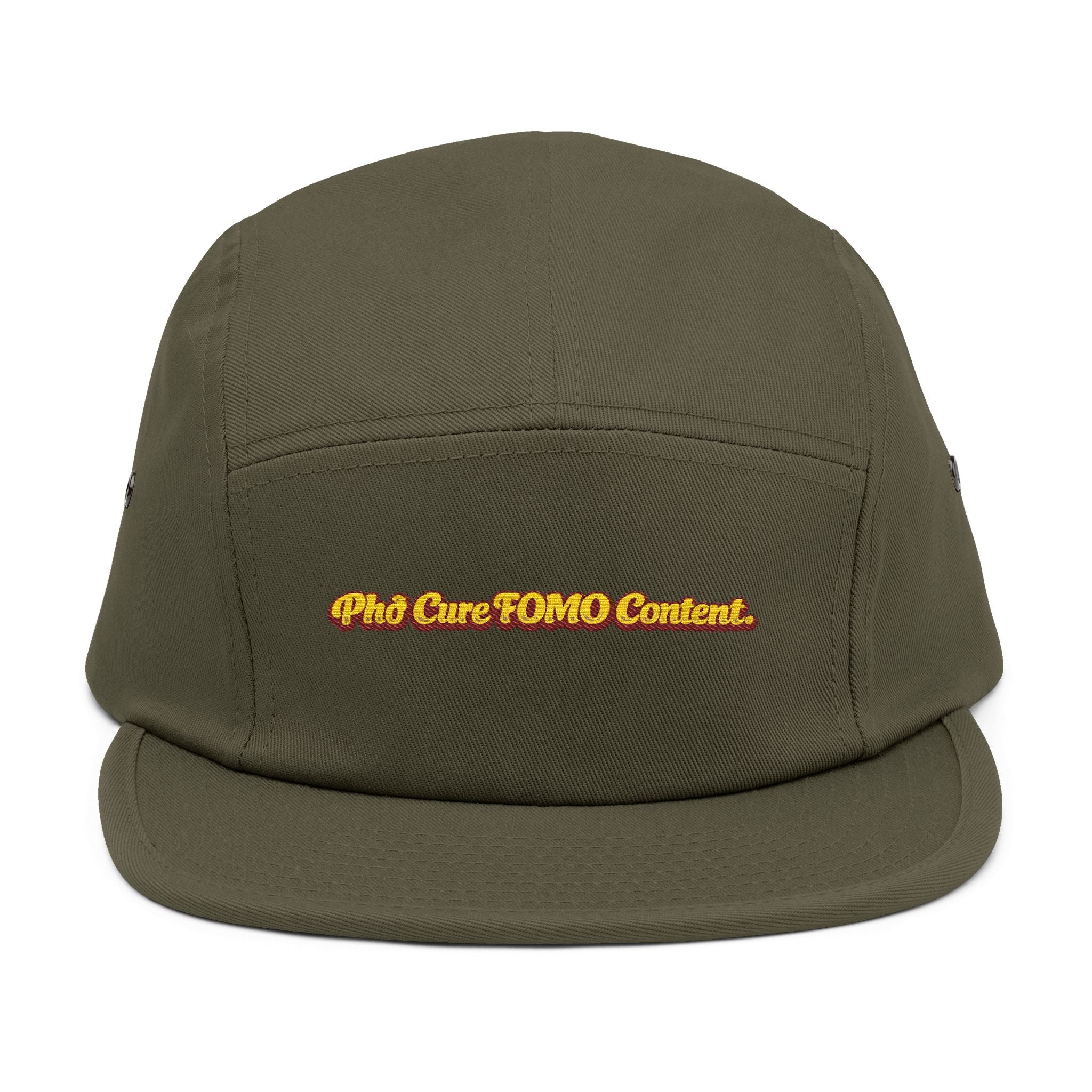 "Phở Cure FOMO Content." 5-panel Hat.
