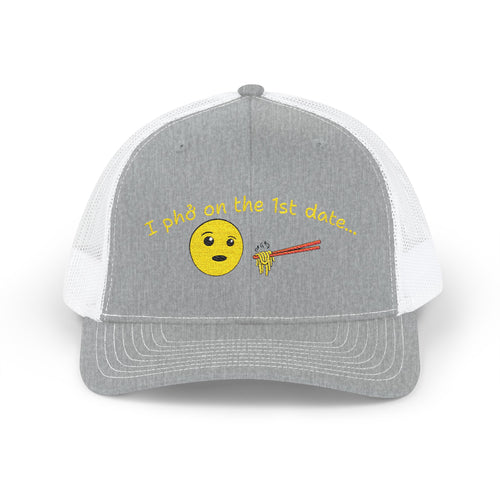 "First date" Snapback Trucker Cap