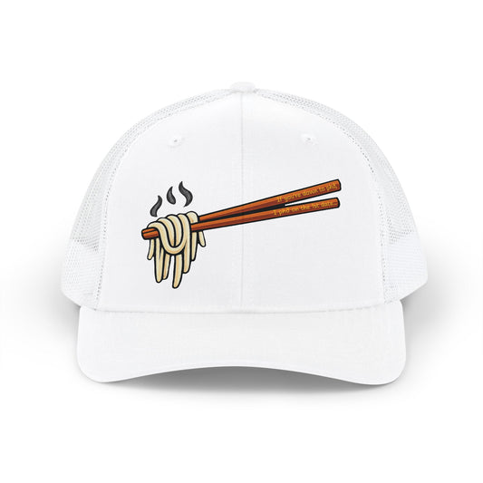 "... 1st date" Embroidered Trucker Snapback