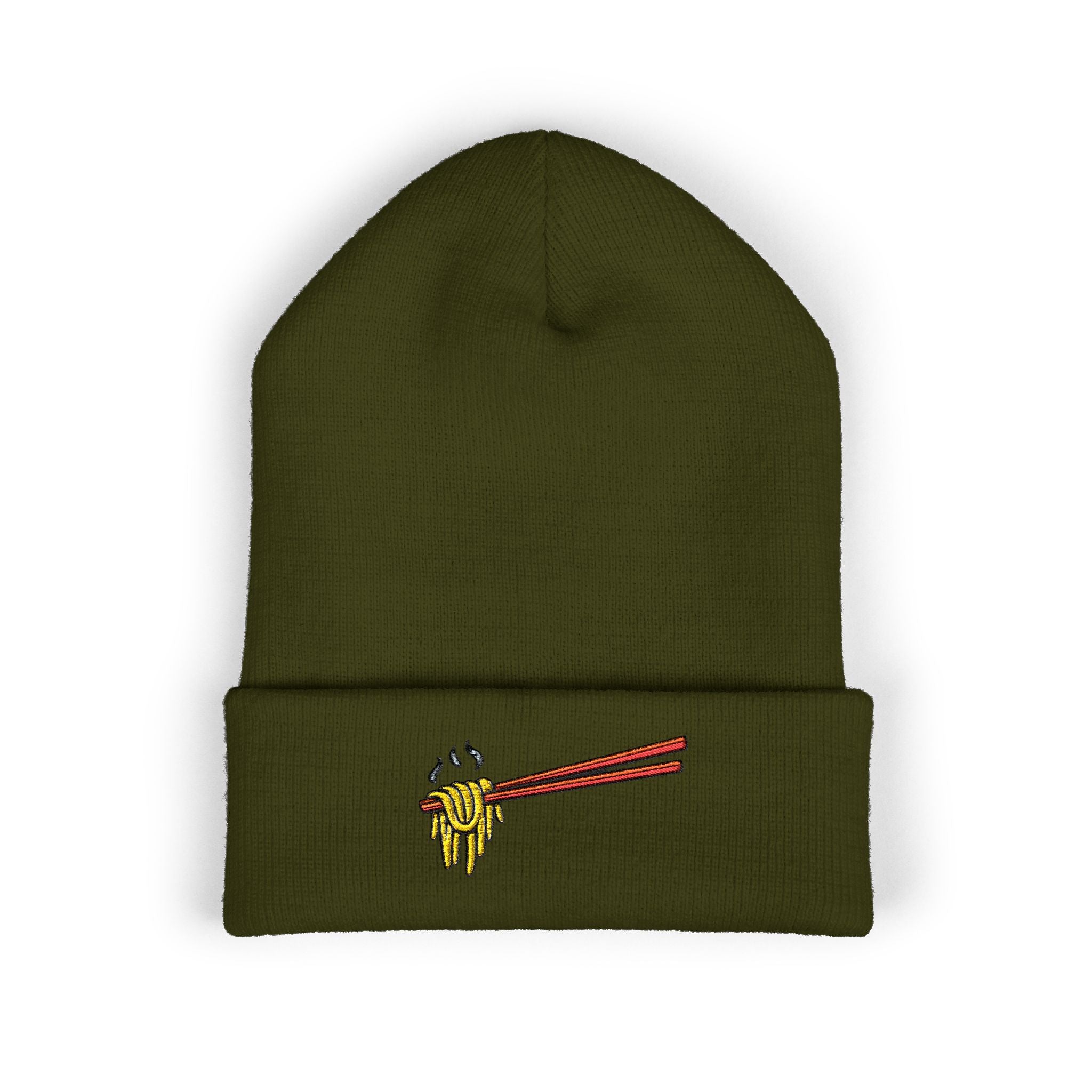 *Clearance Item* Embroidered Noodlehead Cuffed Beanie