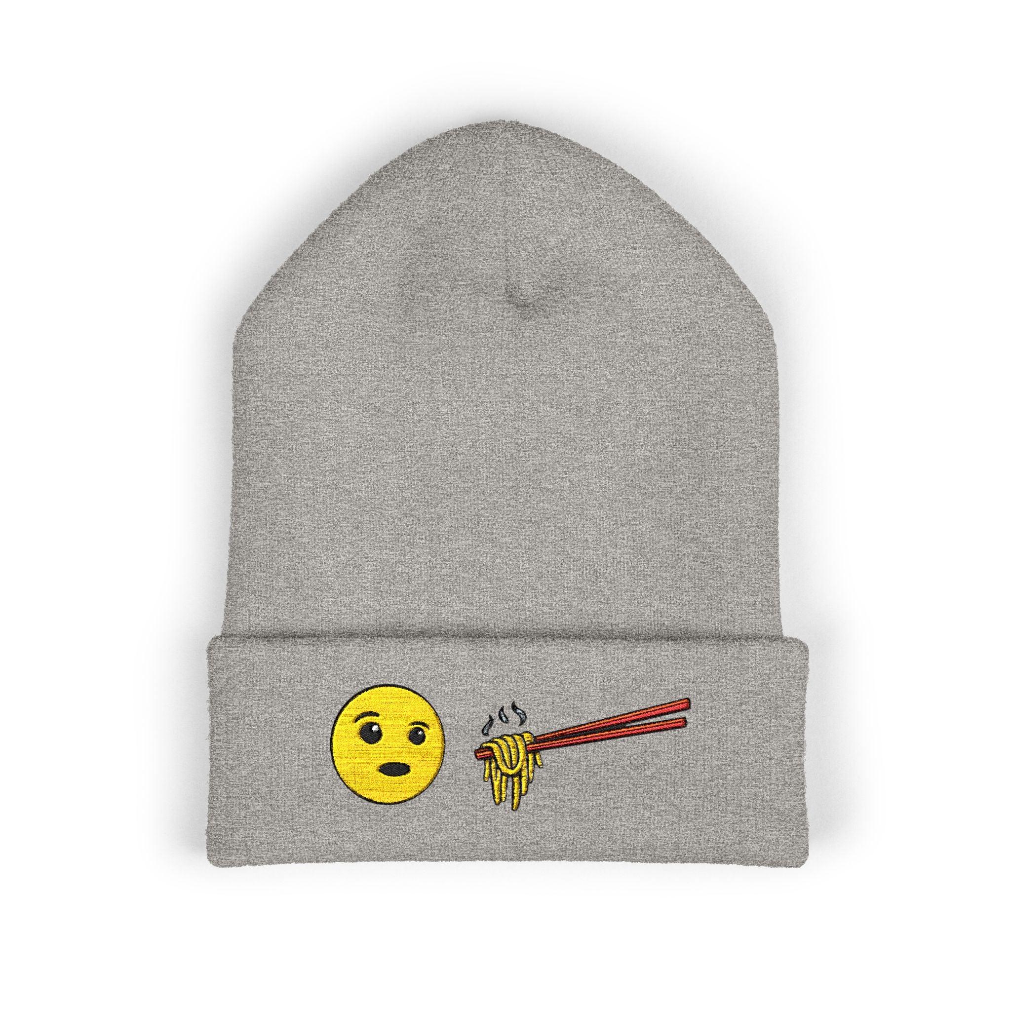 *Clearance Item* Embroidered "Phở My Life." Cuffed Beanie
