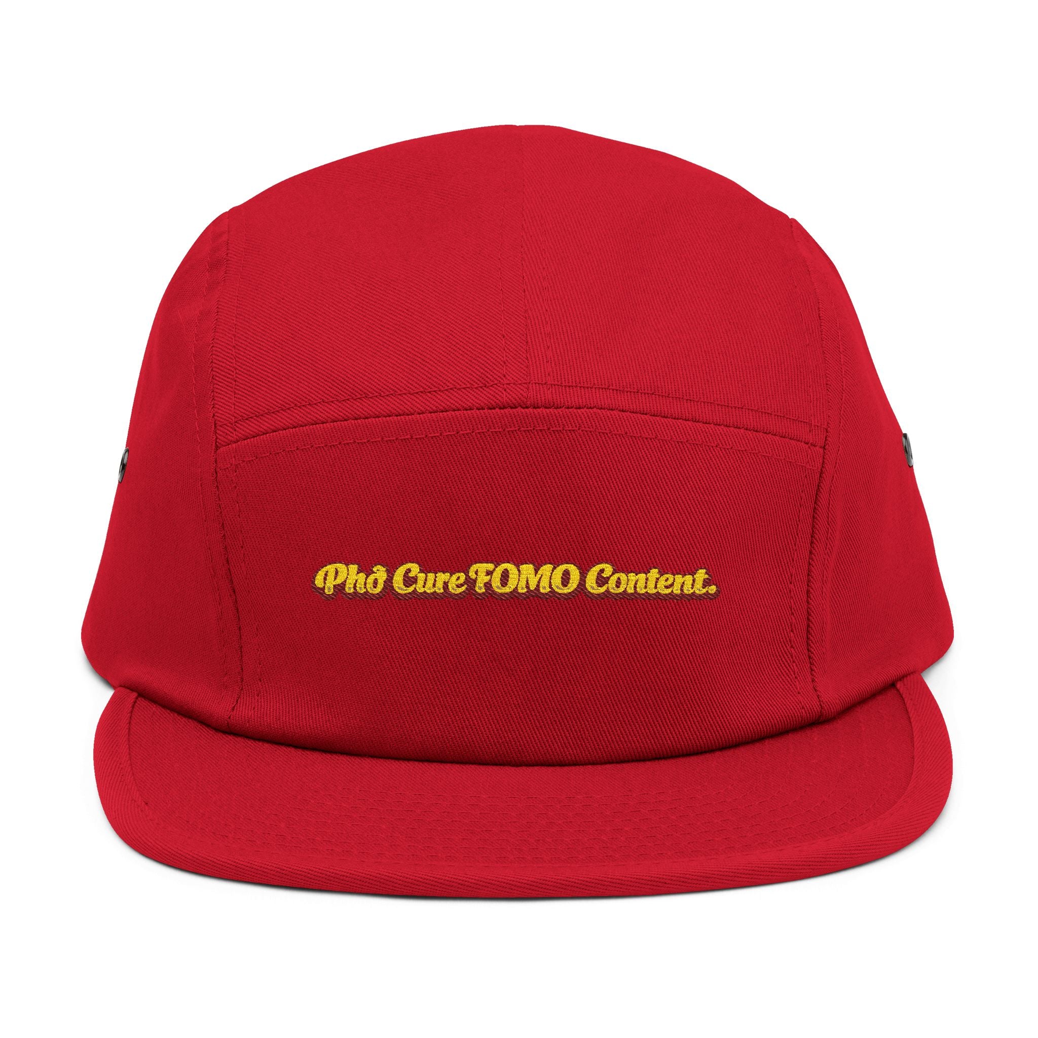 "Phở Cure FOMO Content." 5-panel Hat.