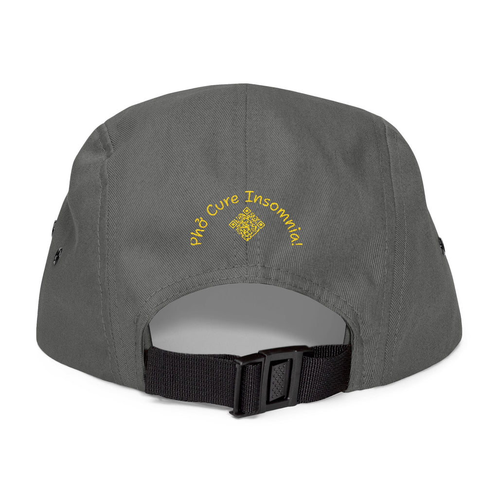 "Phở Cure Insomnia." Embroidered 5-Panel Cap