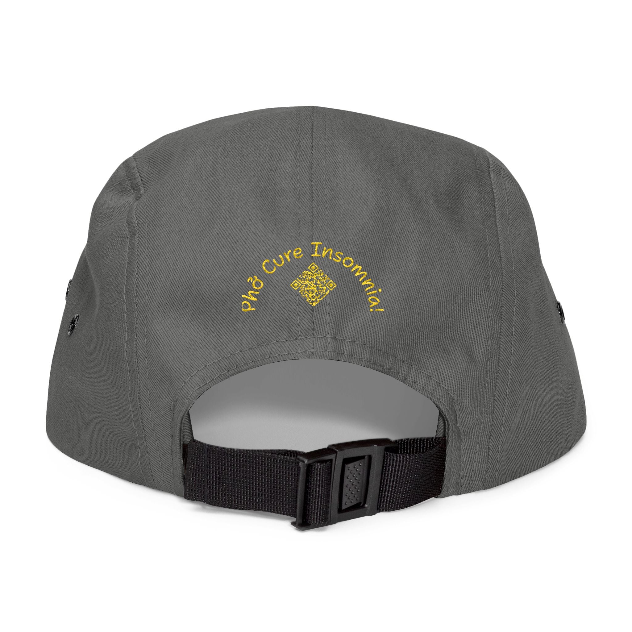 "Phở Cure Insomnia." Embroidered 5-Panel Cap