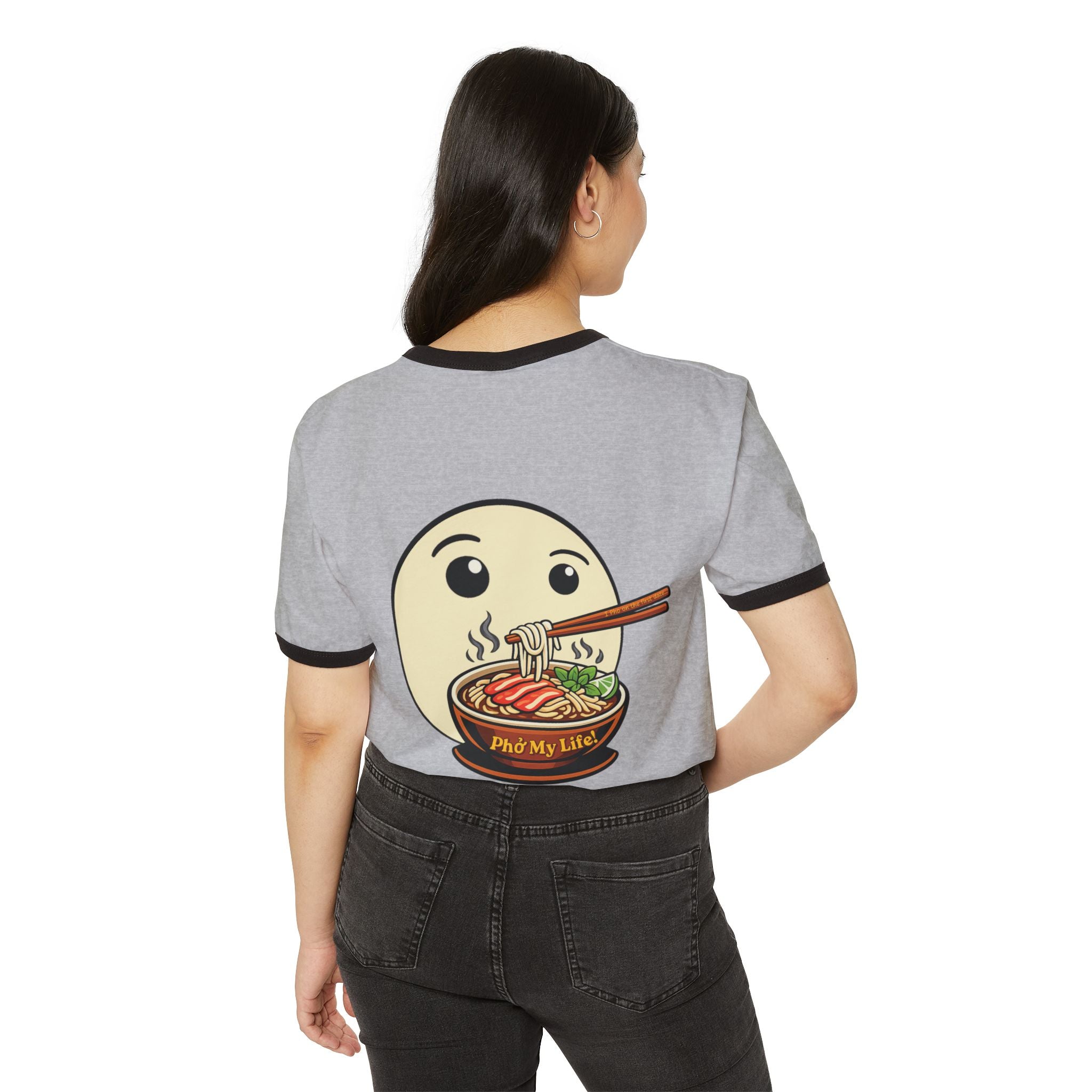 "Pho My Life!", "First Date" Cotton T-Shirt