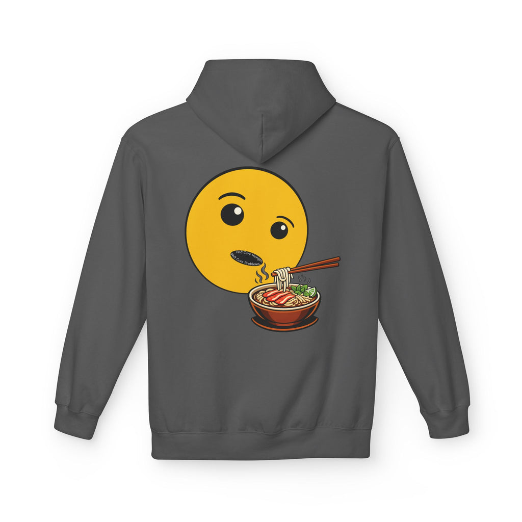 "Phở Cure Hunger. Phở Cure Problems."  Pullover Hoodie