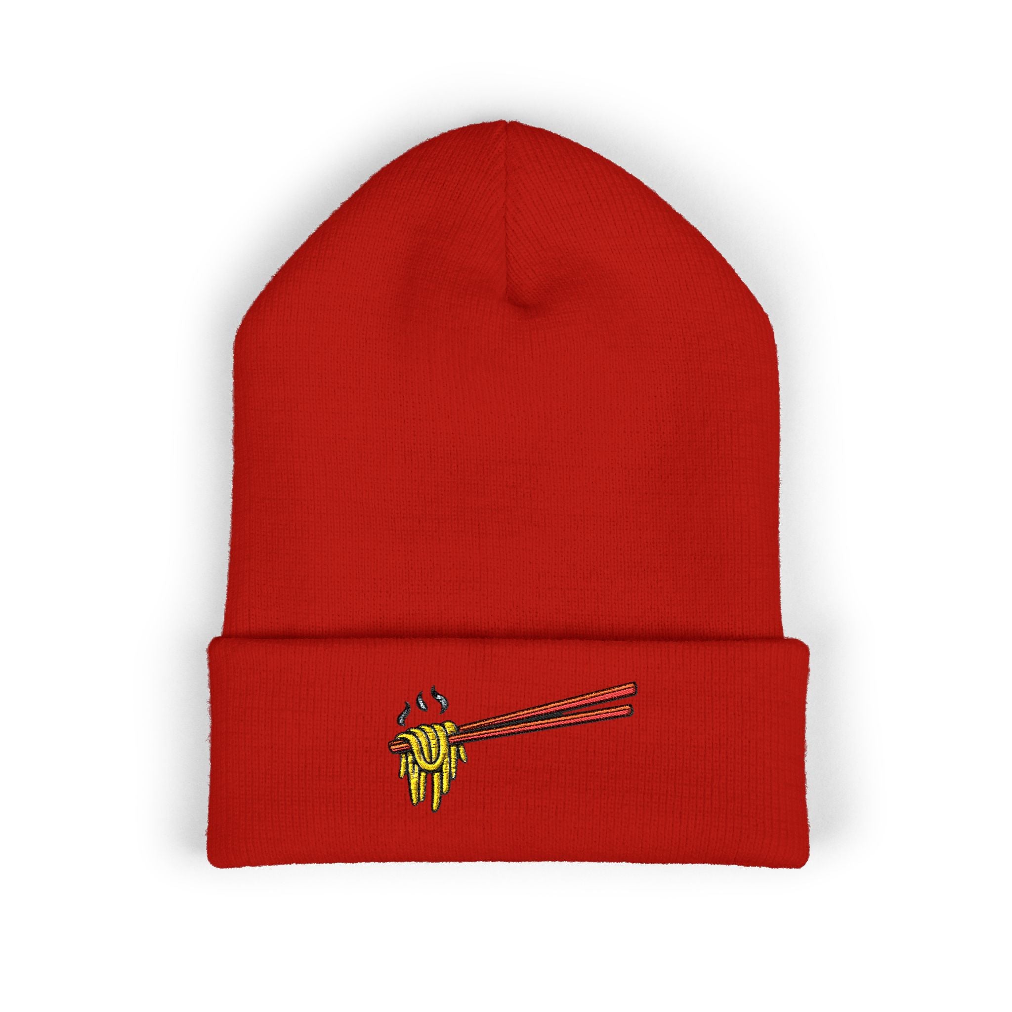 *Clearance Item* Embroidered Noodlehead Cuffed Beanie