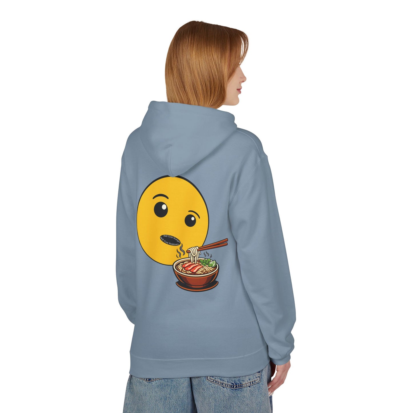 "Phở Cure Hunger. Phở Cure Problems."  Pullover Hoodie