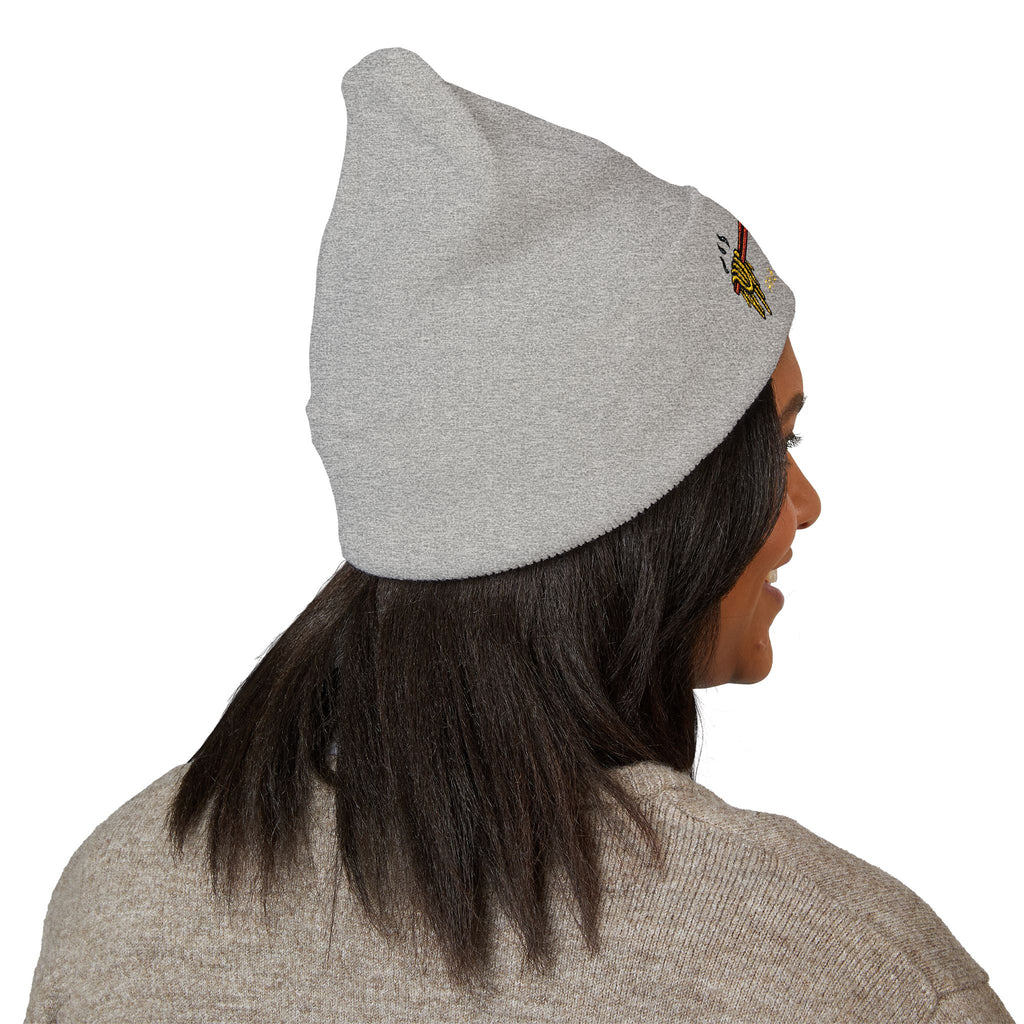 *Clearance Item* Embroidered "Phở Cure Hunger." Cuffed Beanie