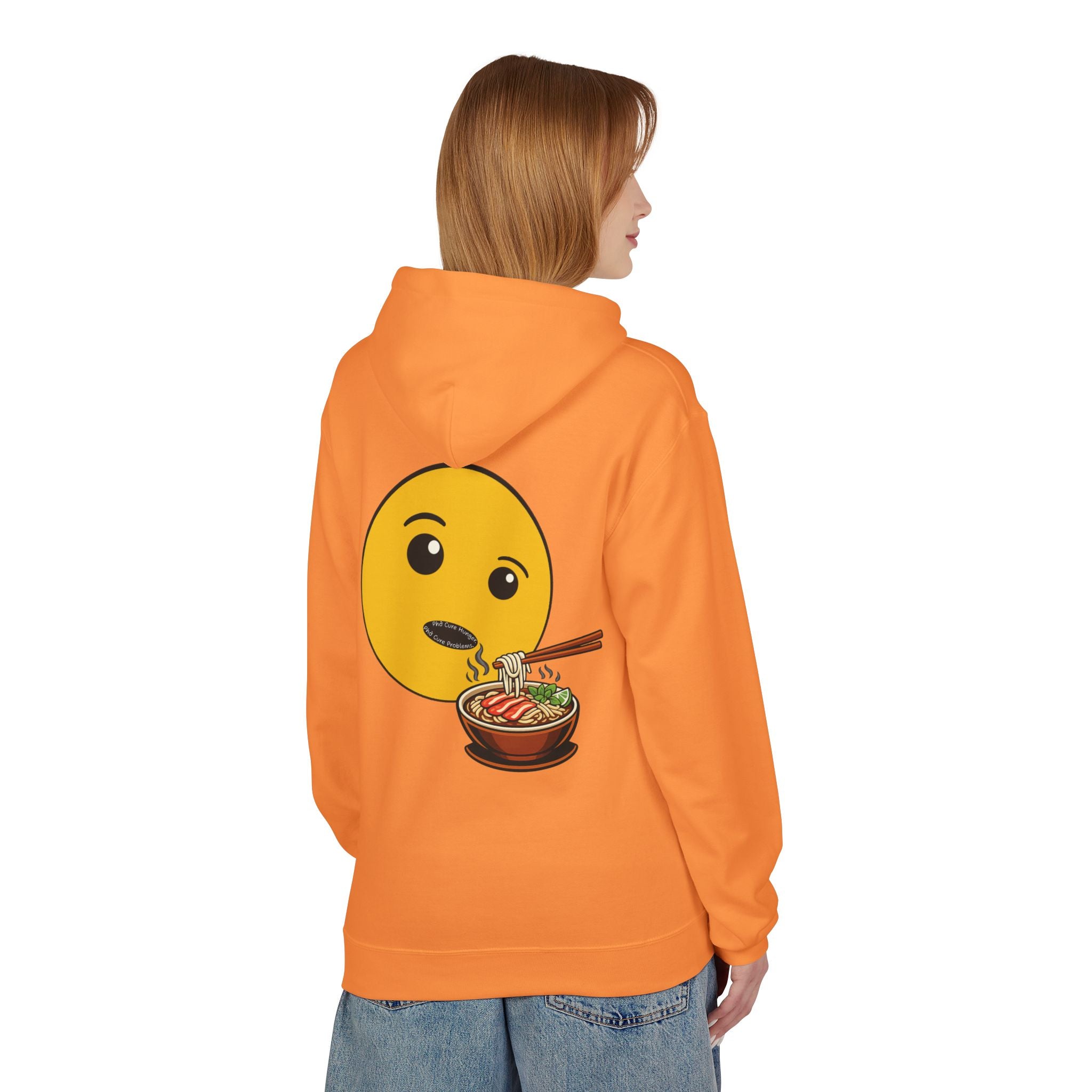 "Phở Cure Hunger. Phở Cure Problems."  Pullover Hoodie