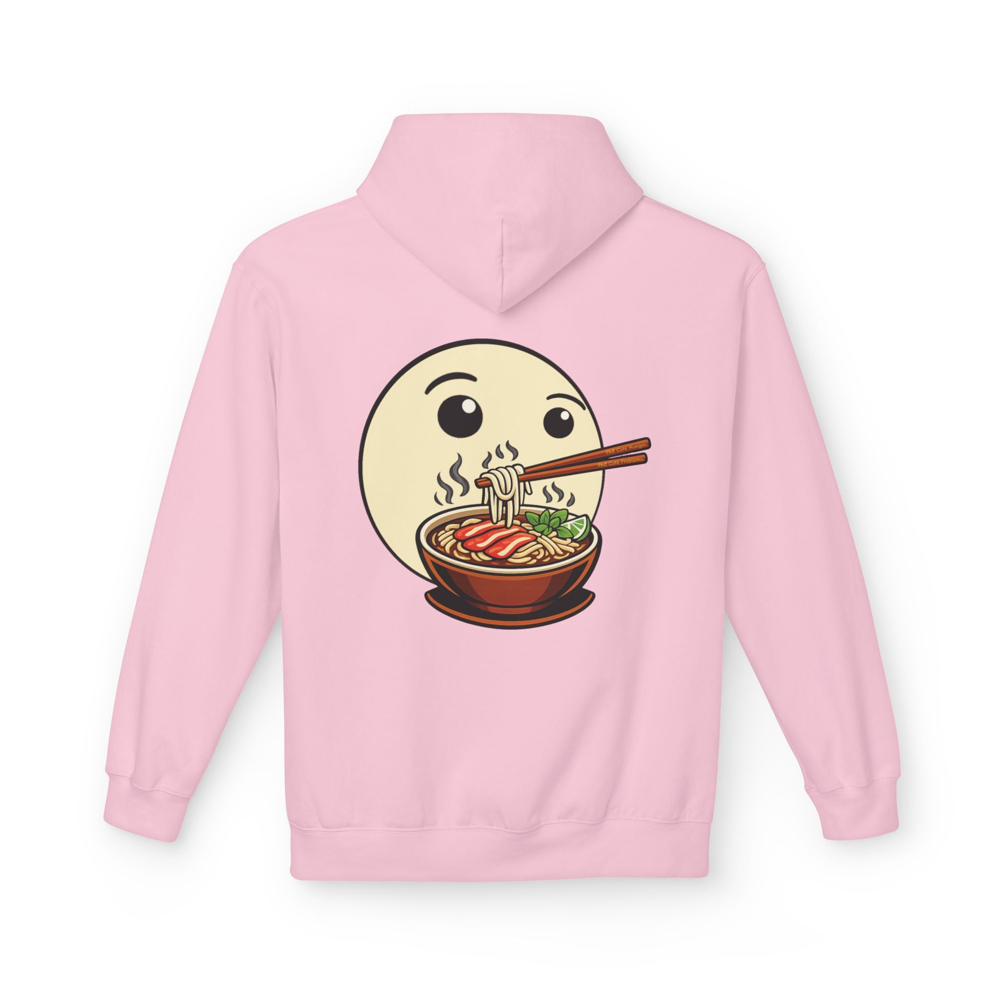 *Clearance Item* "Phở Cure Hunger./Phở Cure Problems."  Pullover Hoodie