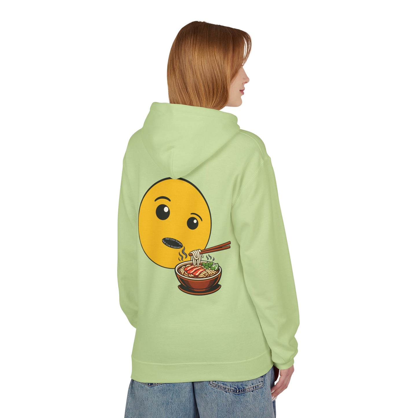 "Phở Cure Hunger. Phở Cure Problems."  Pullover Hoodie