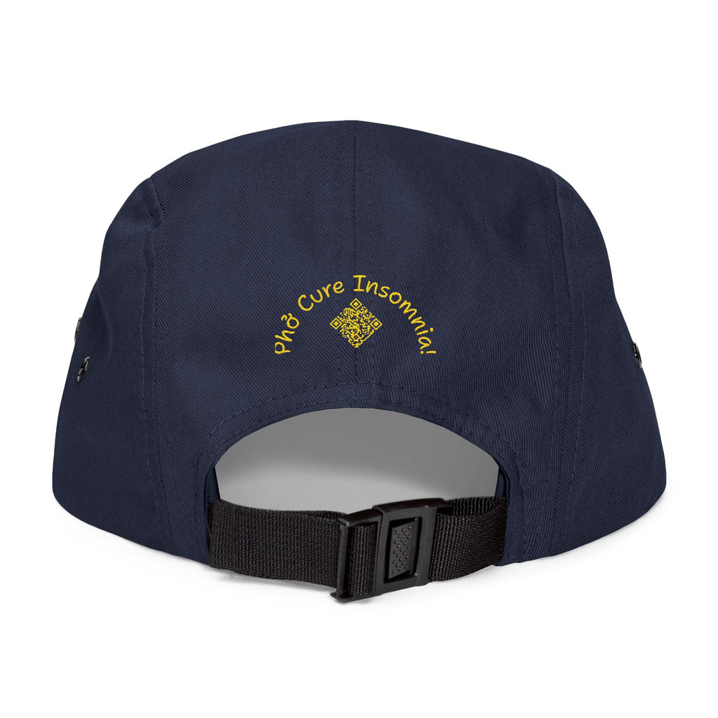 "Phở Cure Insomnia." Embroidered 5-Panel Cap