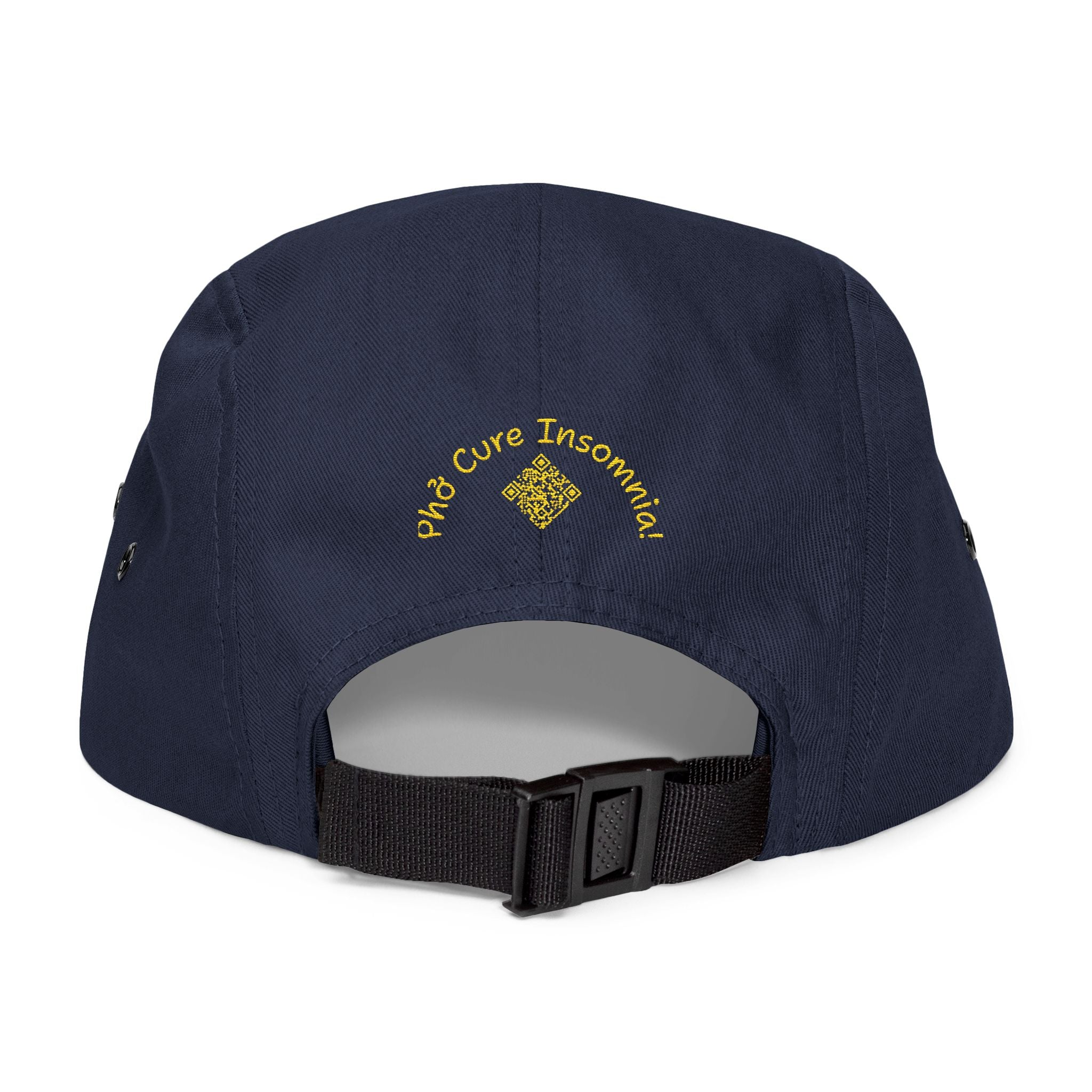 "Phở Cure Insomnia." Embroidered 5-Panel Cap