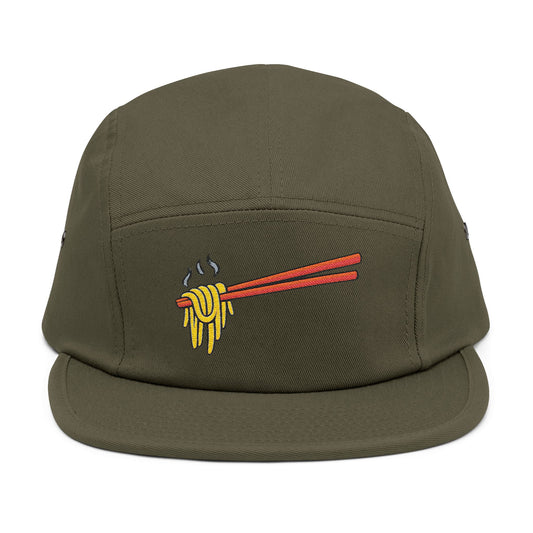 The "Phở My Life." Embroidered 5-Panel Cap