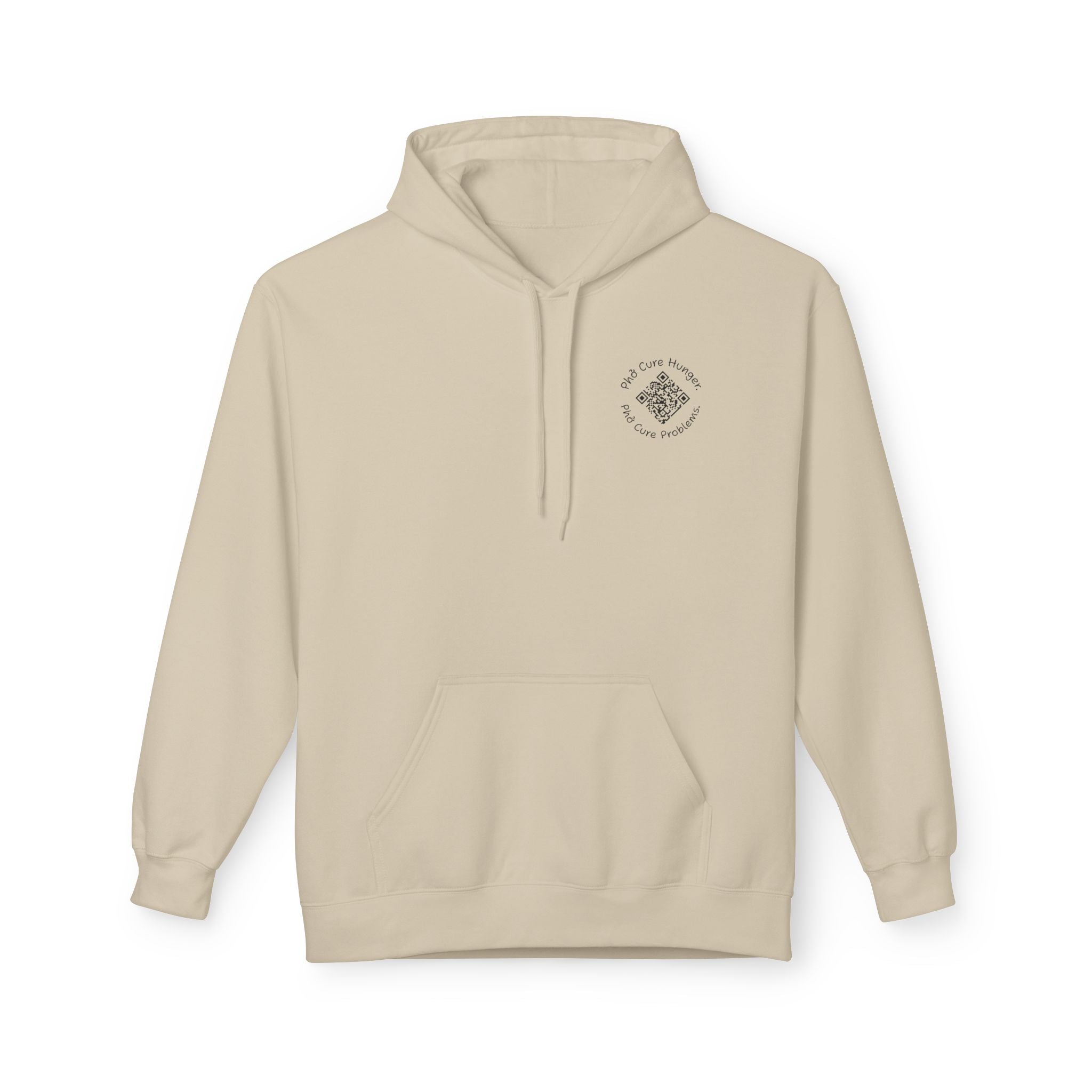 *Clearance Item* "Phở Cure Hunger./Phở Cure Problems."  Pullover Hoodie