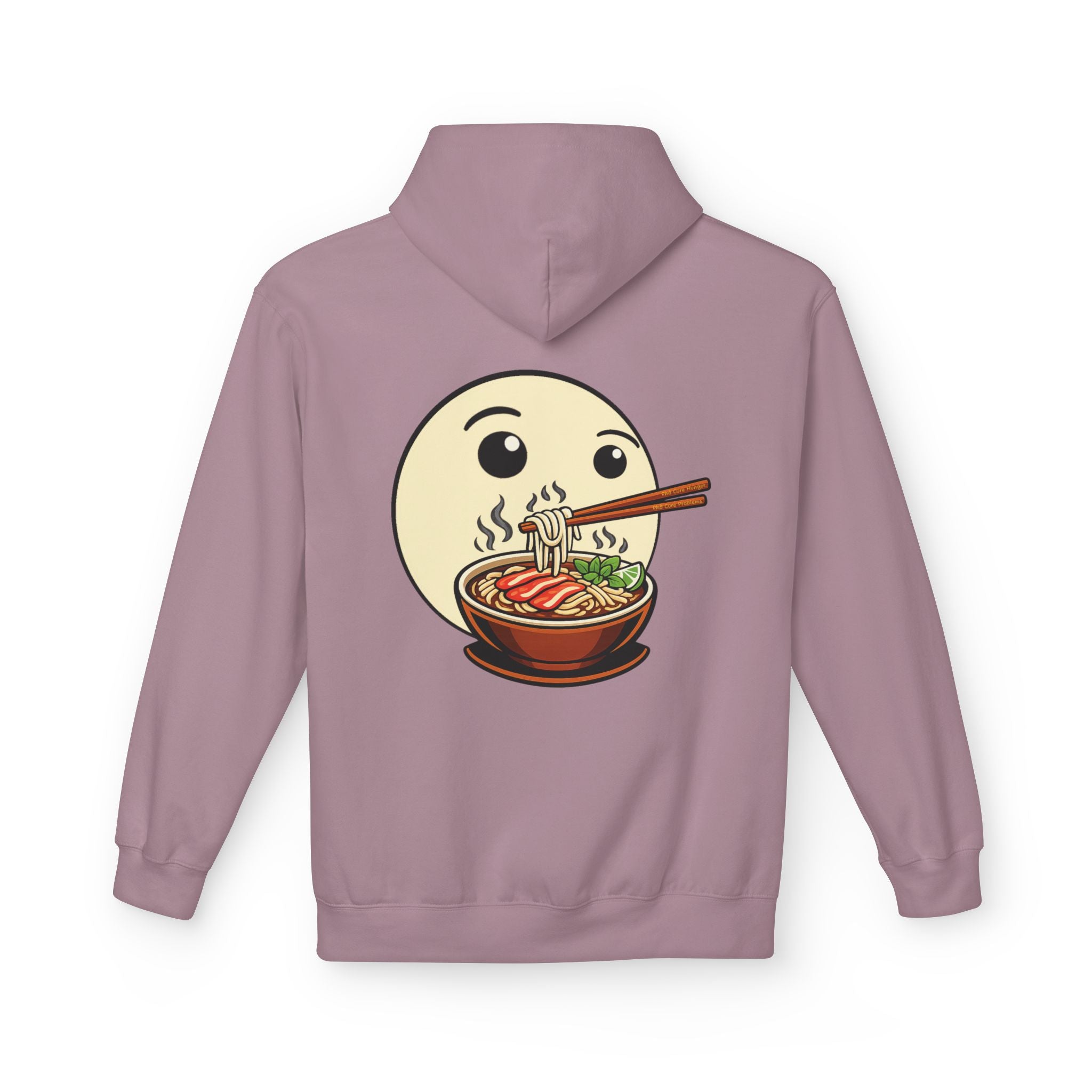 *Clearance Item* "Phở Cure Hunger./Phở Cure Problems."  Pullover Hoodie