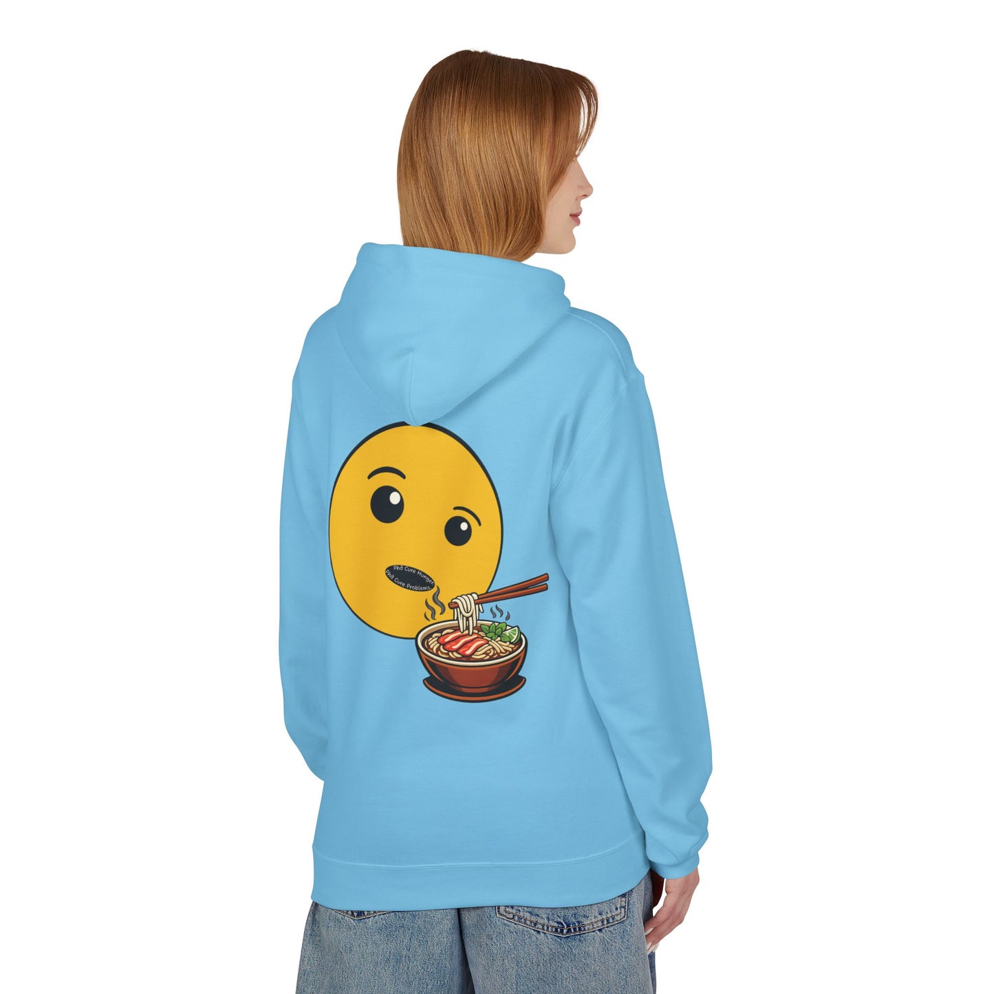 "Phở Cure Hunger. Phở Cure Problems."  Pullover Hoodie