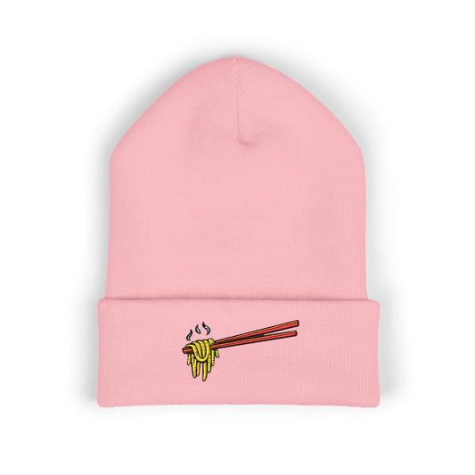 *Clearance Item* Embroidered Noodlehead Cuffed Beanie
