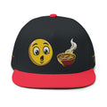 NEW*"Phở Cure Hunger." Embroidered Flat Bill Snapback