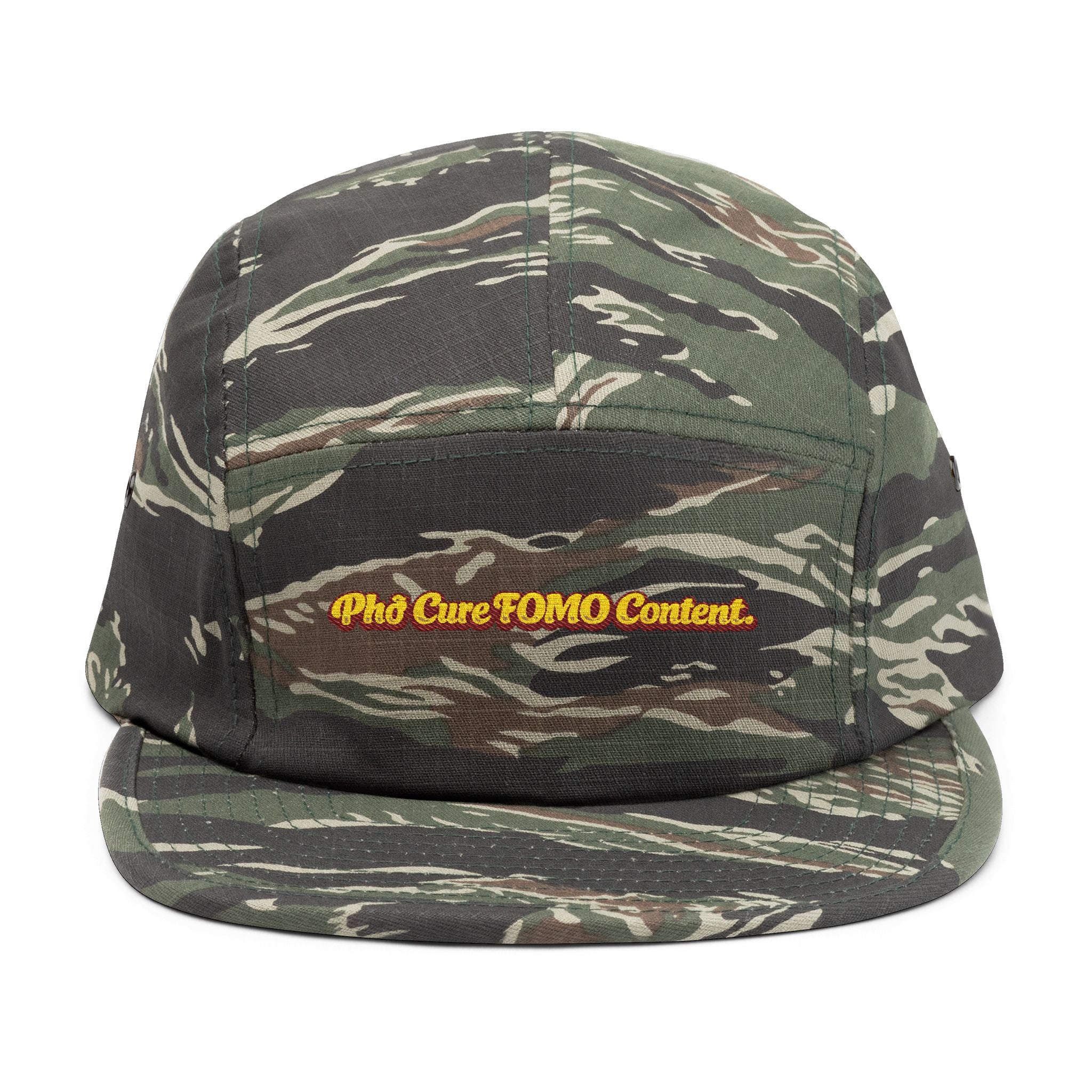 "Phở Cure FOMO Content." 5-panel Hat.