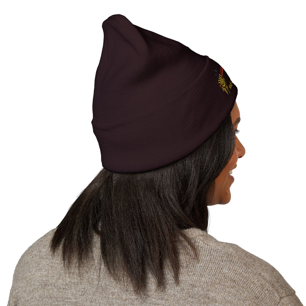 *Clearance Item* Embroidered 'Phở Cure Problems.' Cuffed Beanie