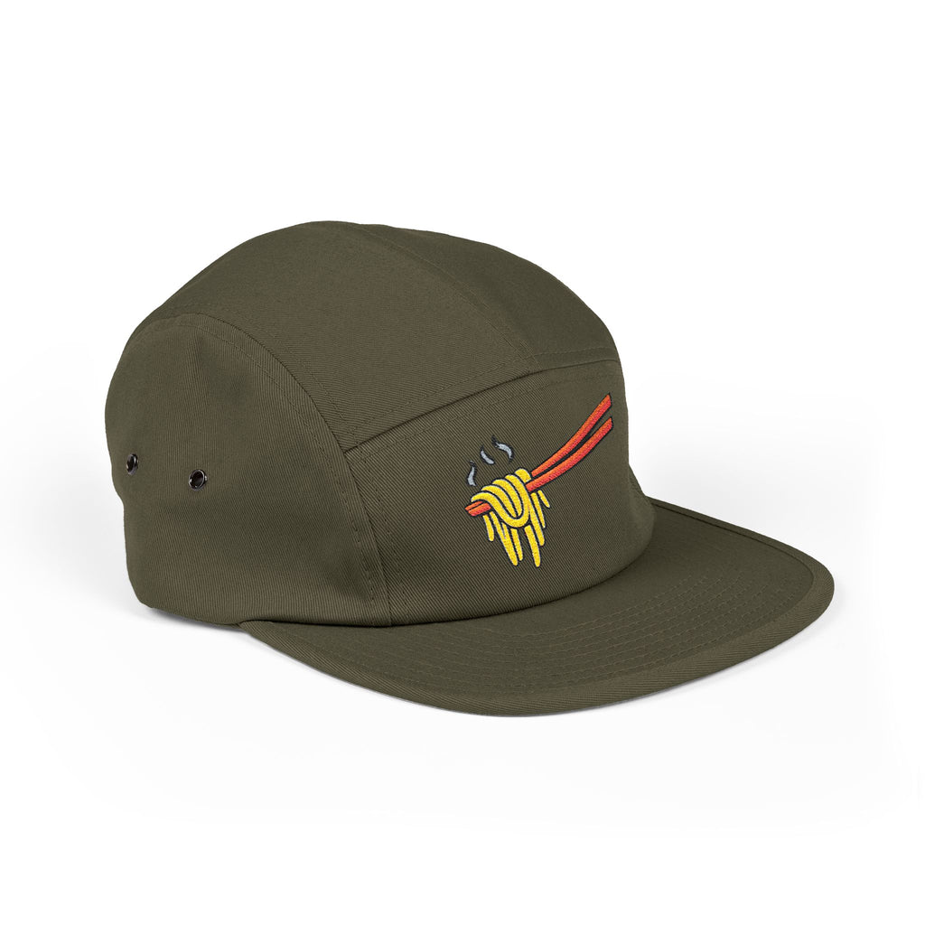 The "Phở My Life." Embroidered 5-Panel Cap