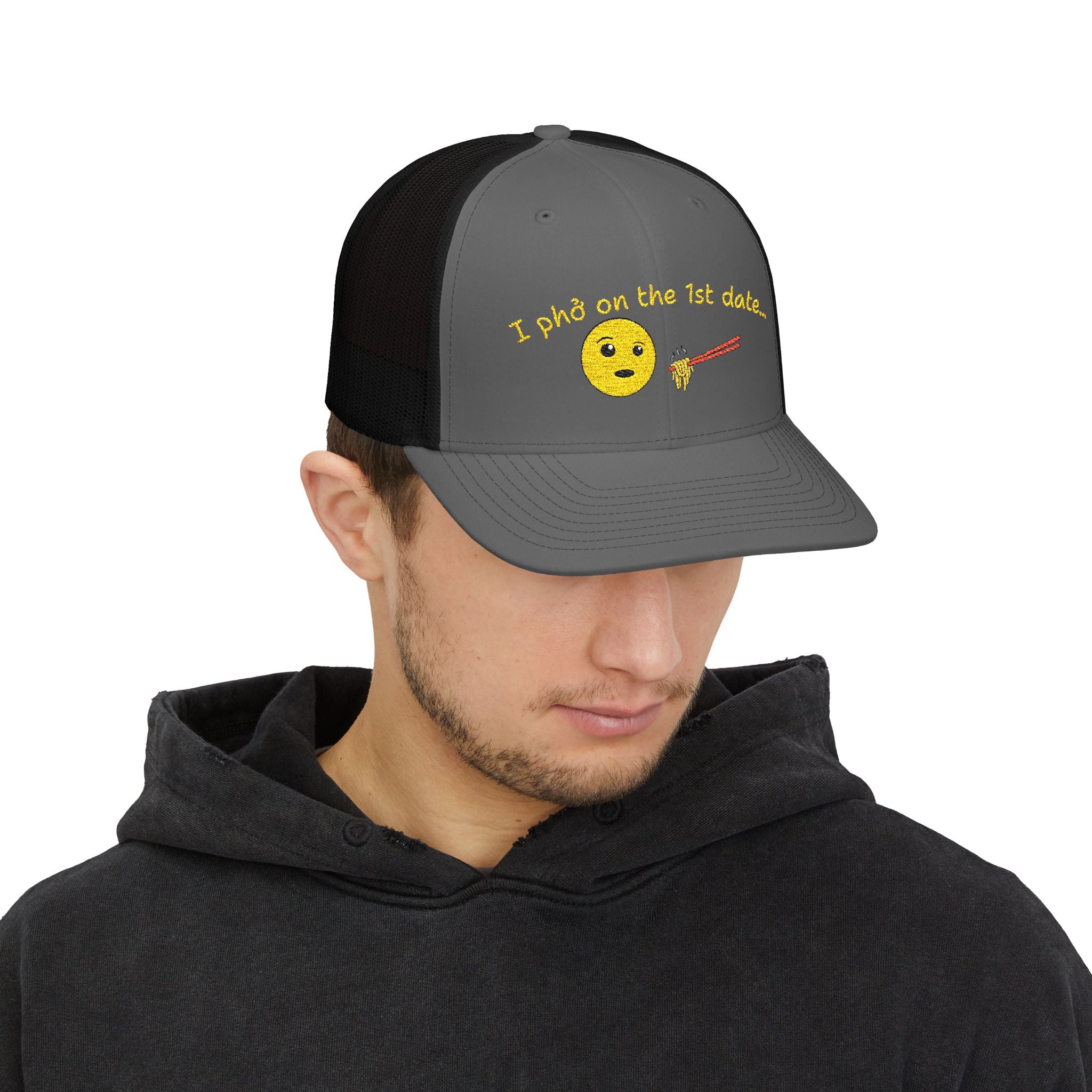 "First date" Snapback Trucker Cap