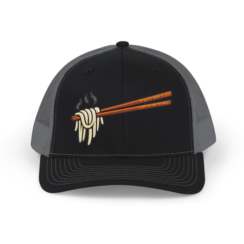"... 1st date" Embroidered Trucker Snapback