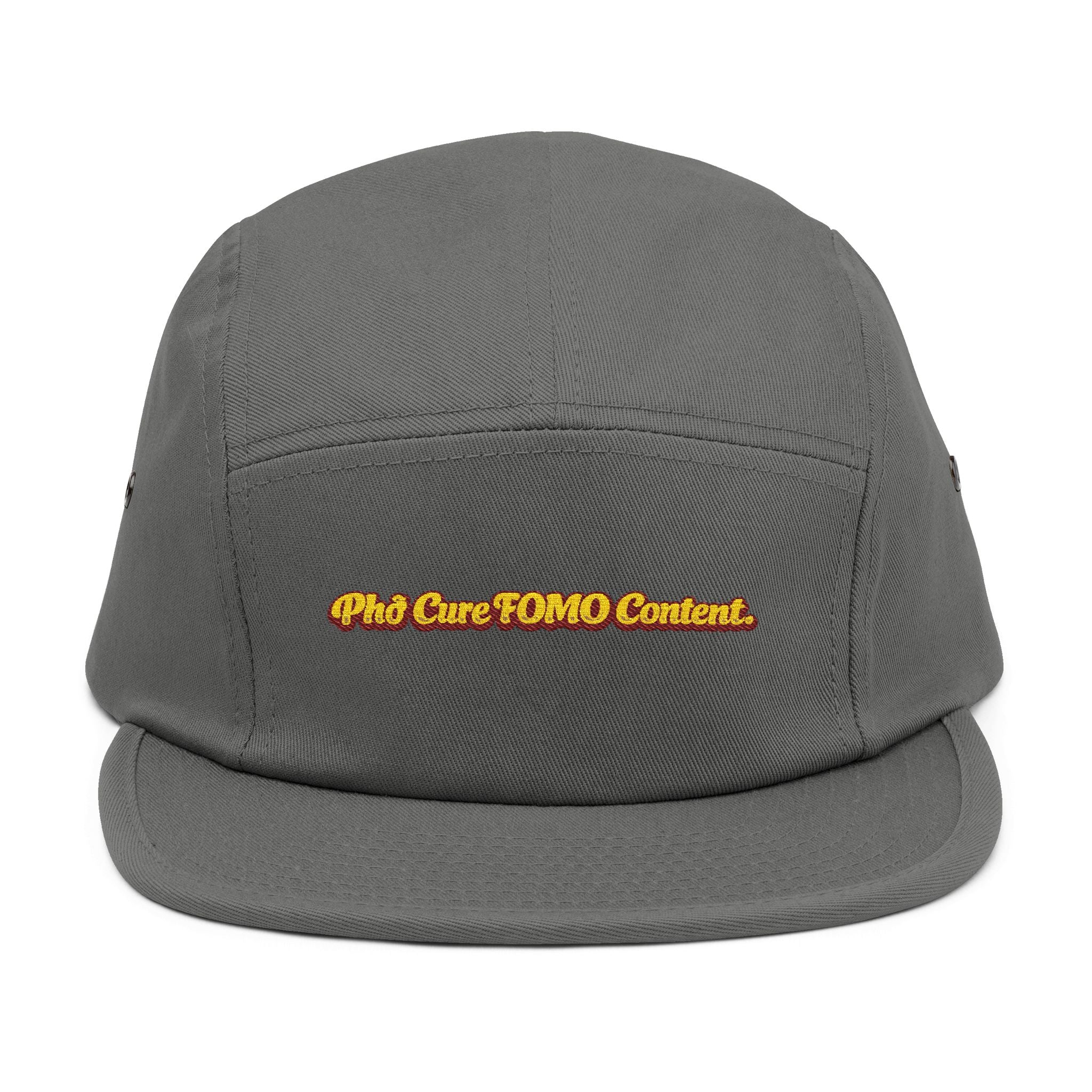 "Phở Cure FOMO Content." 5-panel Hat.