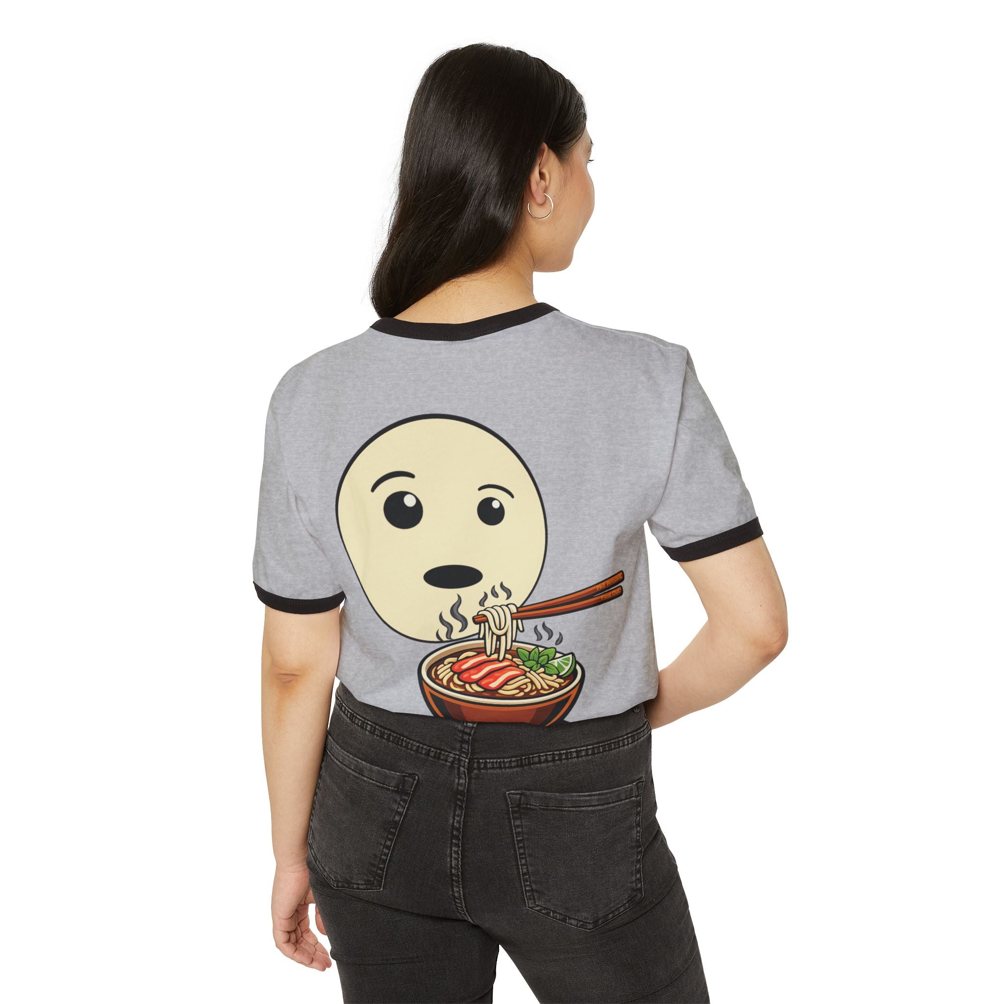 "Phở Around, Find out." Cotton T-Shirt