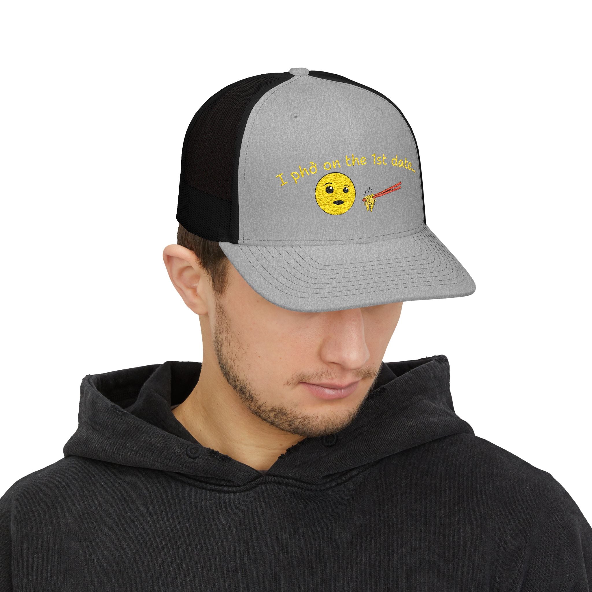 "First date" Snapback Trucker Cap