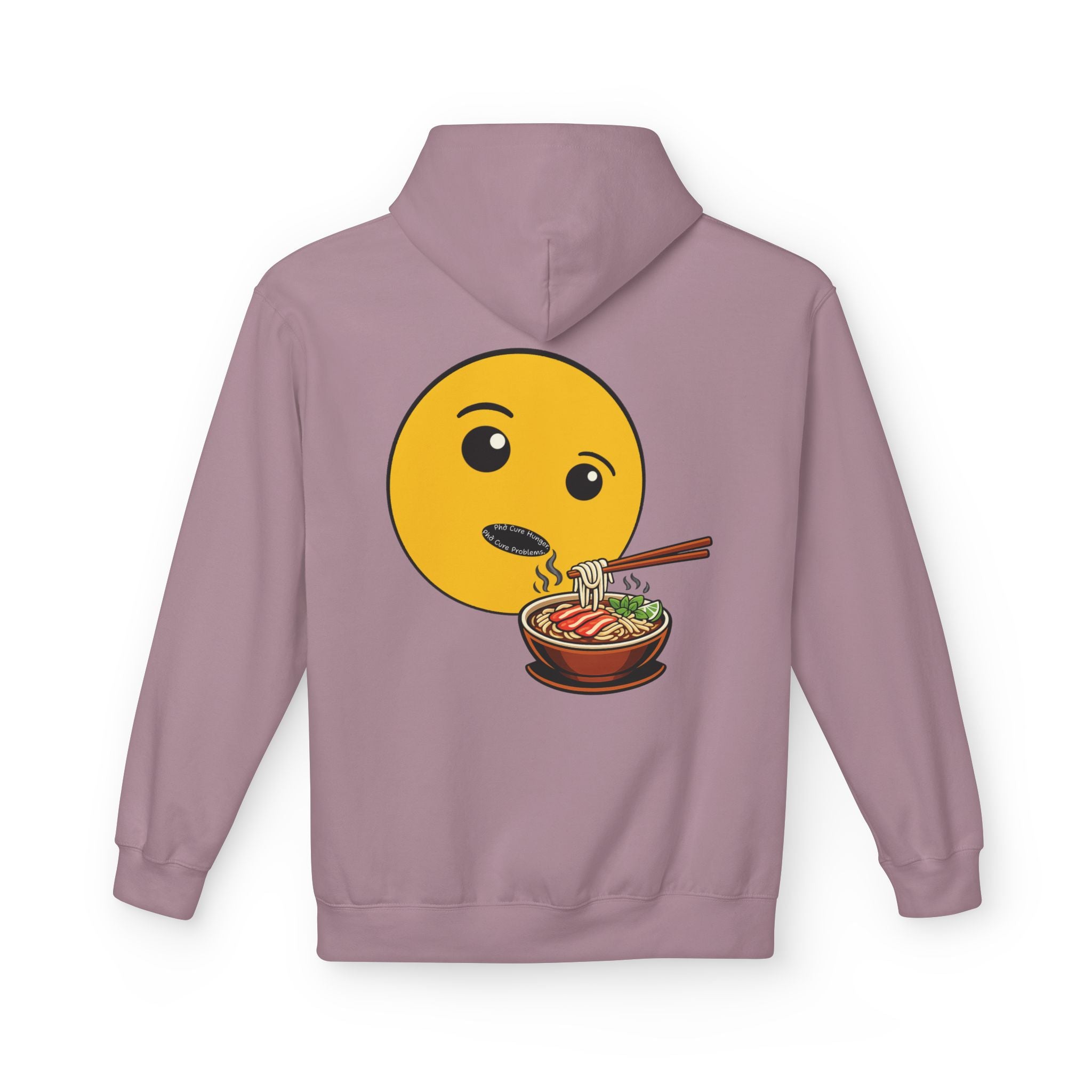 "Phở Cure Hunger. Phở Cure Problems."  Pullover Hoodie