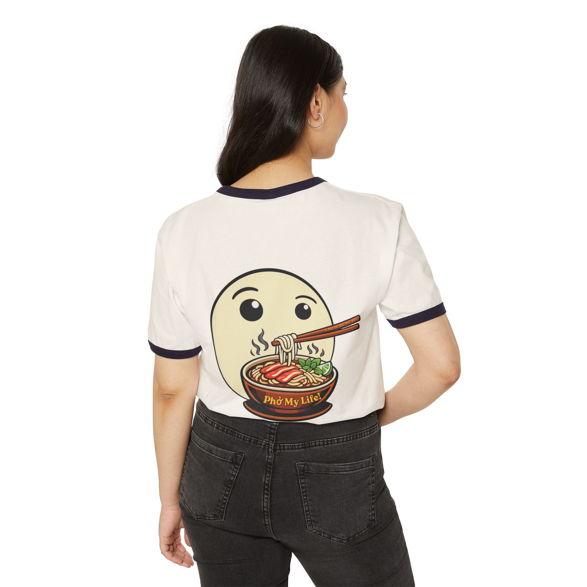 "Pho My Life!", "First Date" Cotton T-Shirt