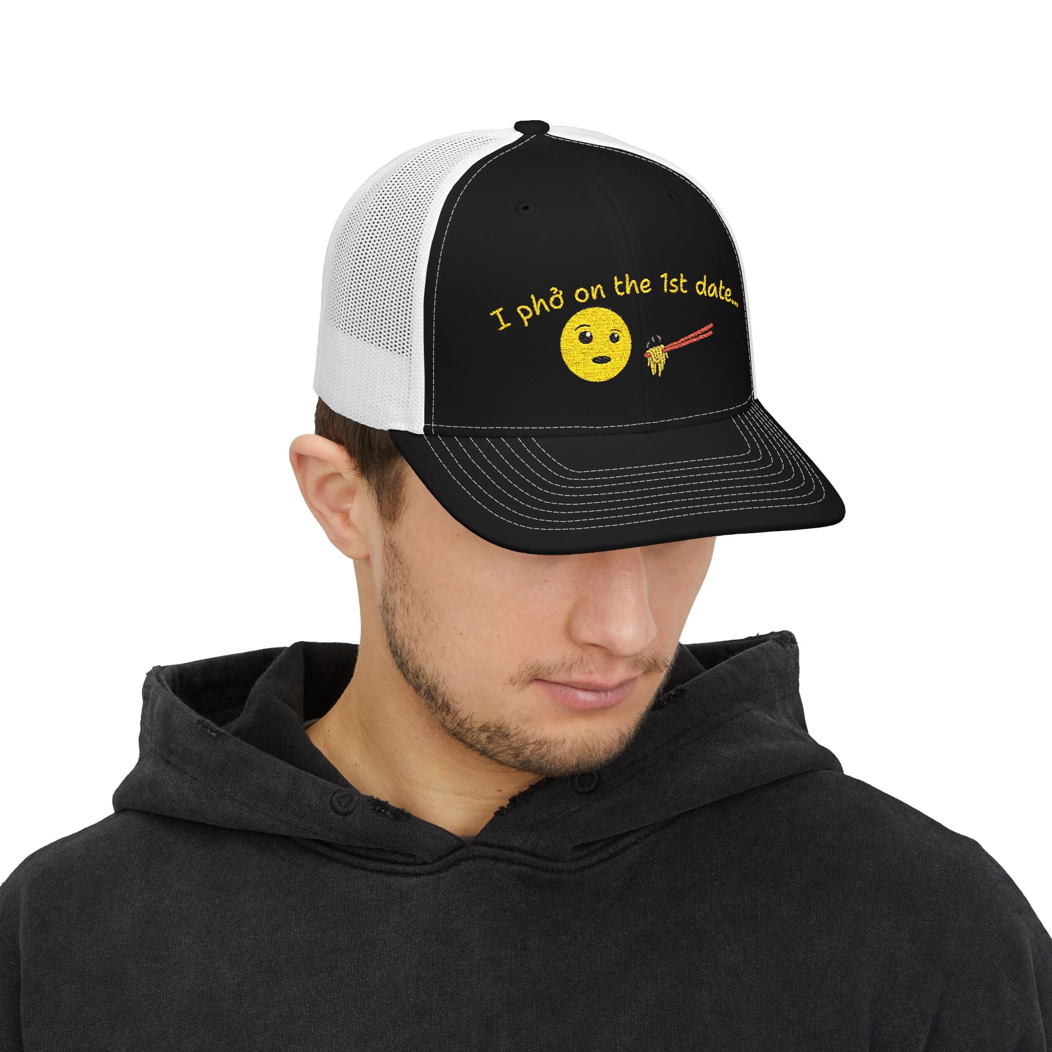 "First date" Snapback Trucker Cap