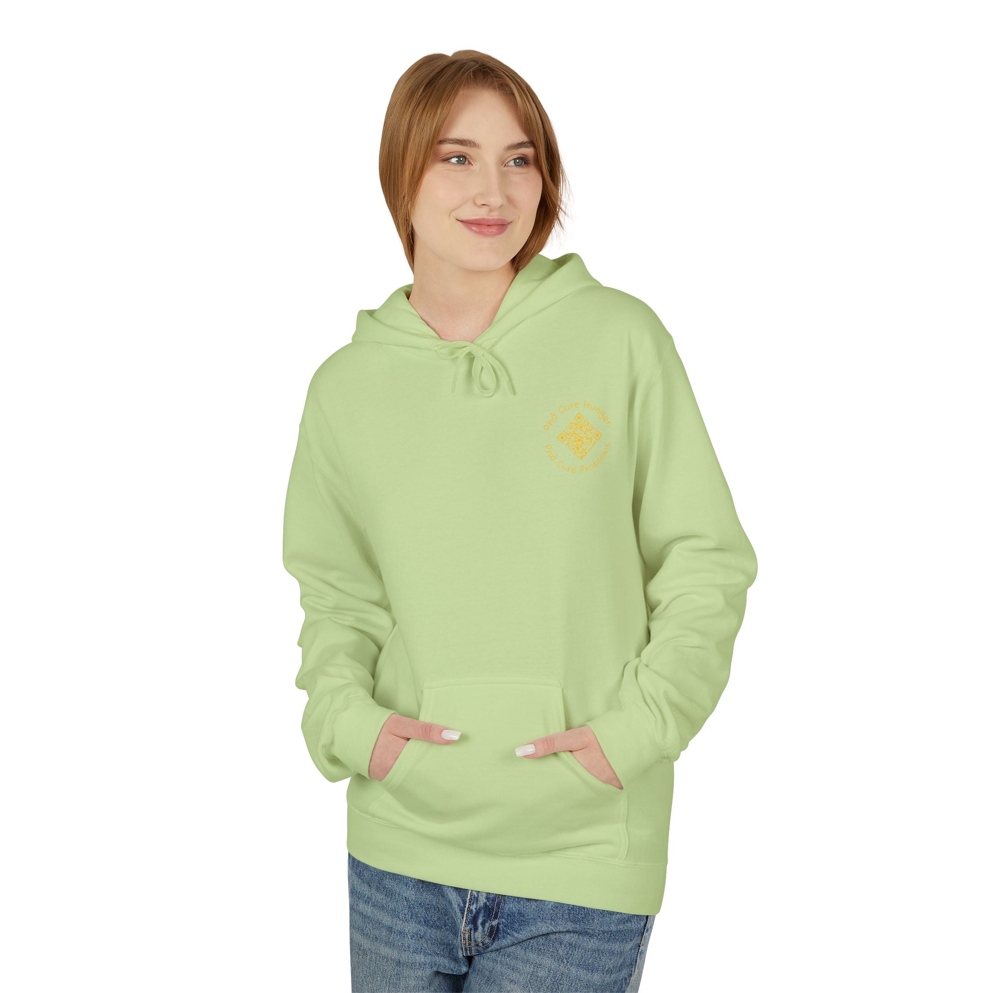 *Clearance Item* "Phở Cure Hunger./Phở Cure Problems."  Pullover Hoodie