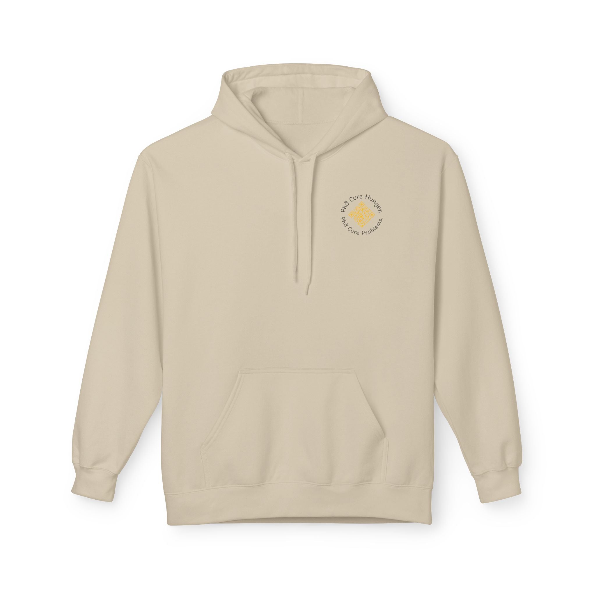 "Phở Cure Hunger. Phở Cure Problems."  Pullover Hoodie