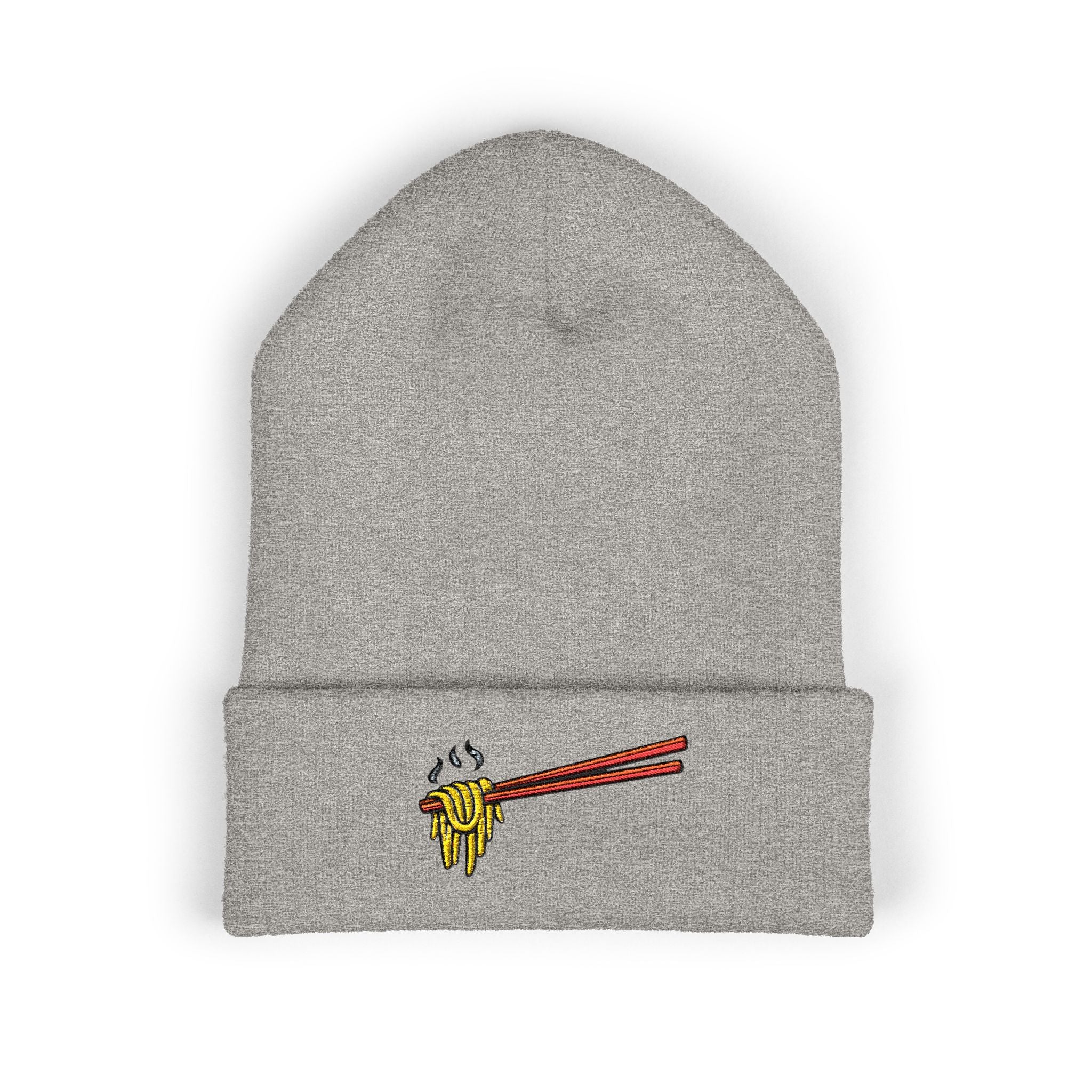 *Clearance Item* Embroidered Noodlehead Cuffed Beanie