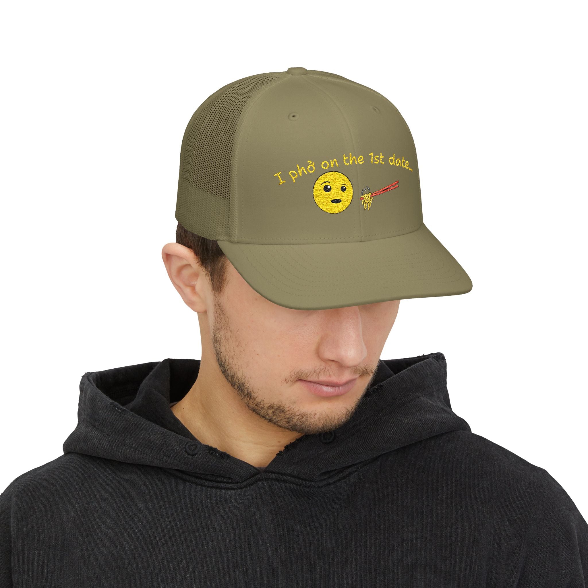 "First date" Snapback Trucker Cap