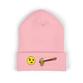 *Clearance Item* Embroidered "1st date." Cuffed Beanie